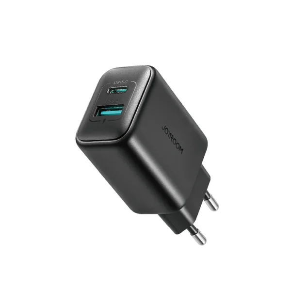 Joyroom JR-TCF13 Dual Port Charger Adapter - in black