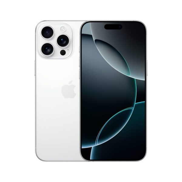 Apple iPhone 16 Pro in White Titanium