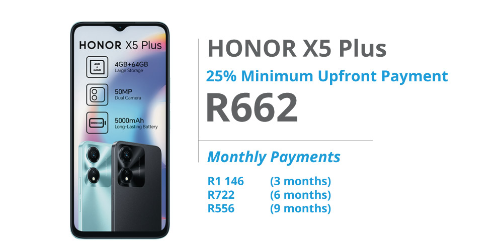 PayJoy - Honor X5 Plus - October 2024