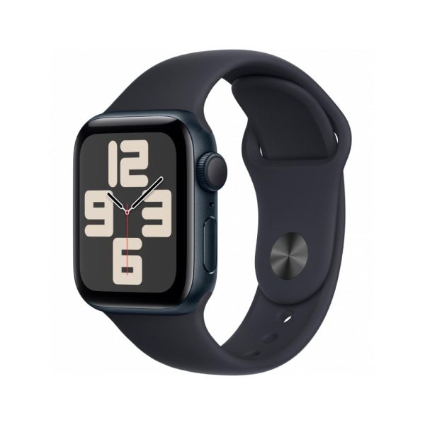 Apple Watch SE Midnight with Midnight sports band