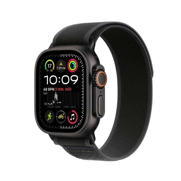 Apple Watch Ultra2 Black Titanium with Black Trail Loop Band