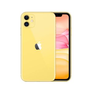 Apple iPhone 11 in yellow