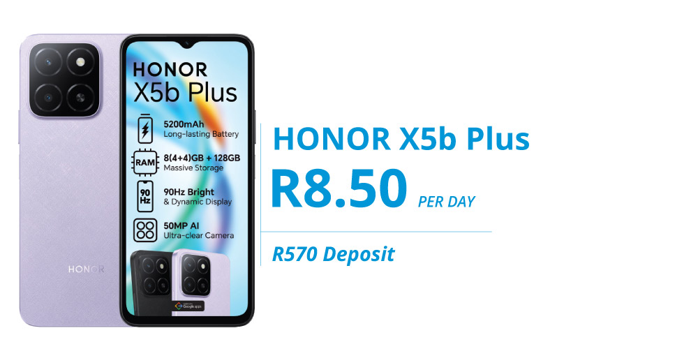 Honor X5b on Easy2own finance deal