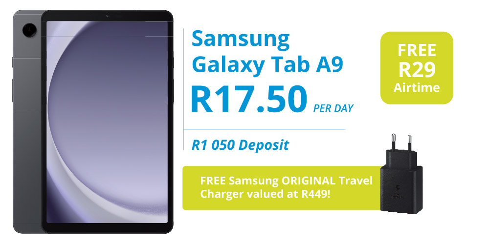 Samsung Galaxy Tab A9 on Easy2own finance deal