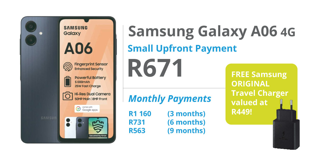 Samsung Galaxy A06 4G - Payjoy finance deal