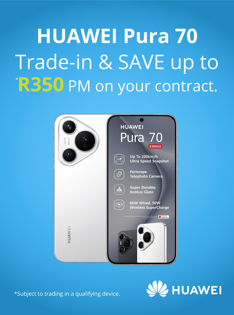 Huawei Pura 70 - Trade-in and save Main banner