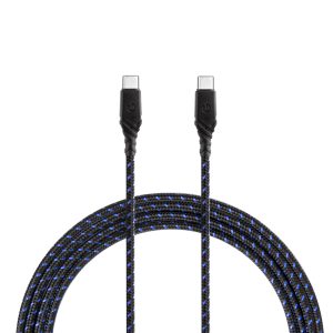 Energea Duraglitz USB-C Cable in Blue