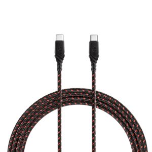 Energea Duraglitz USB-C Cable in Red