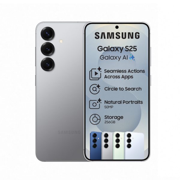 Samsung Galaxy S25 in Silver