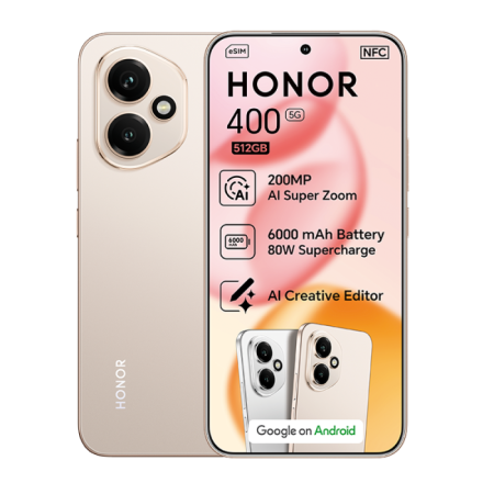 Honor 400 5G 512GB in Gold