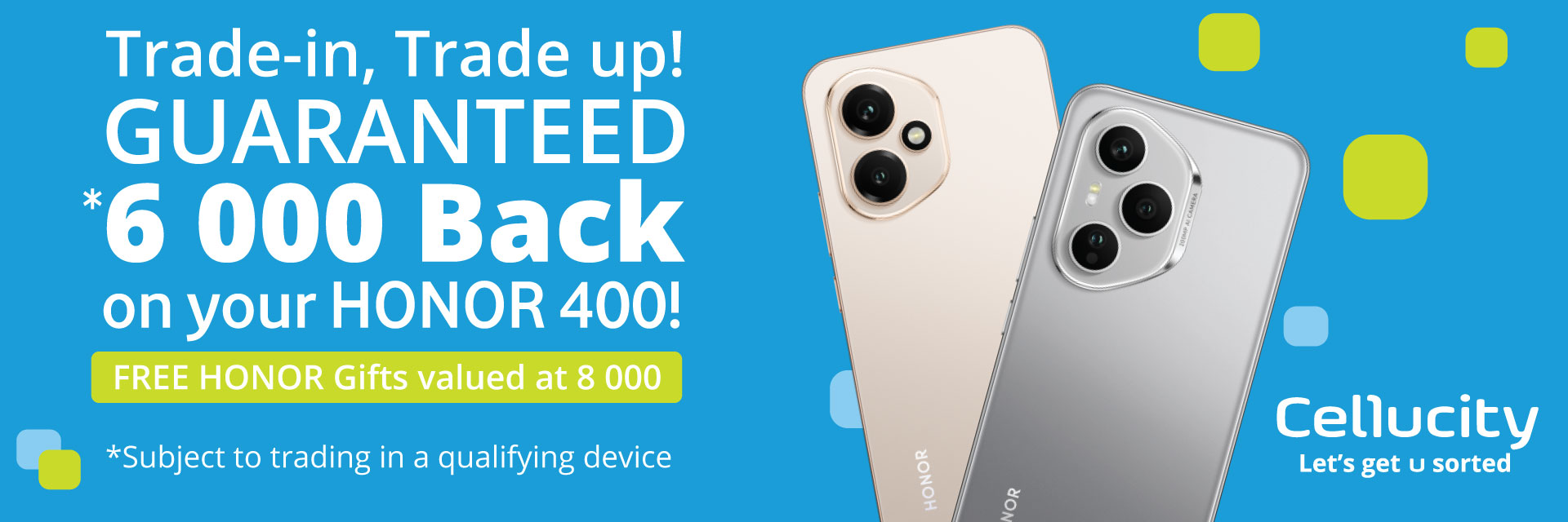 Honor 400 Series - Trade-in Campaign Banner