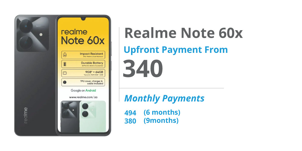 Realme Note 60x - PayJoy Micro Finance Deal - July 2025