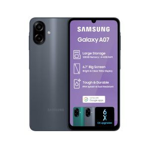 Samsung Galaxy A07 LTE in Black