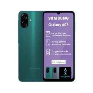 Samsung Galaxy A07 LTE in Green