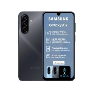 Samsung Galaxy A17 in Black