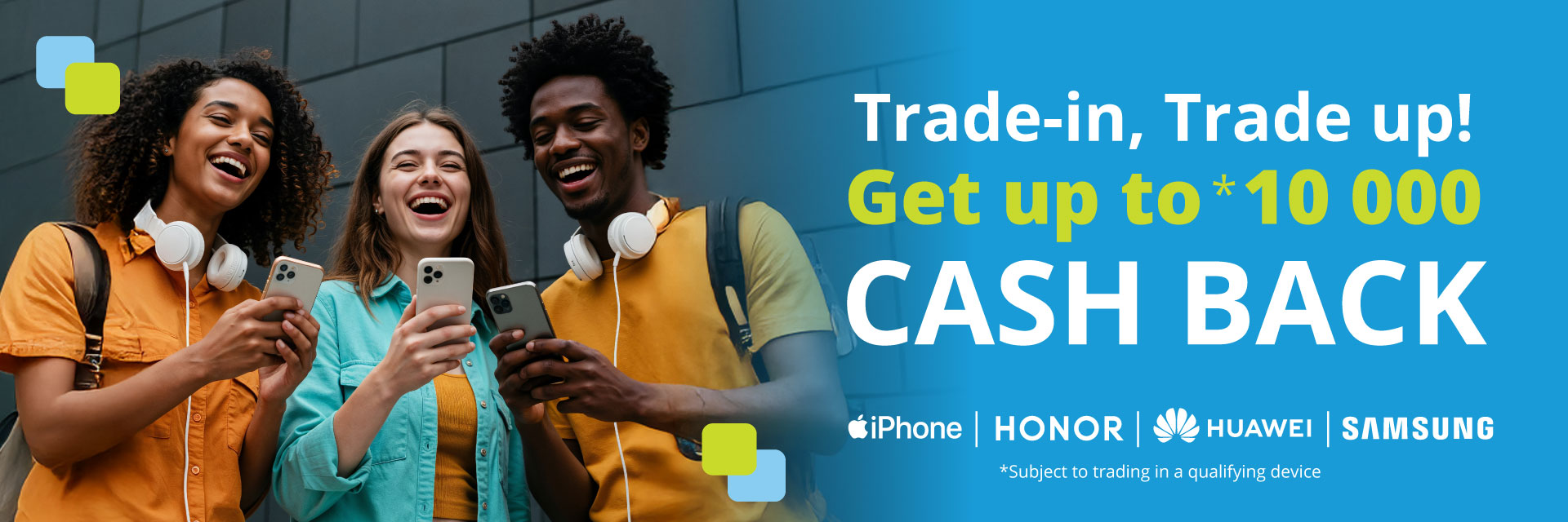 Cellucity Trade-in Banners