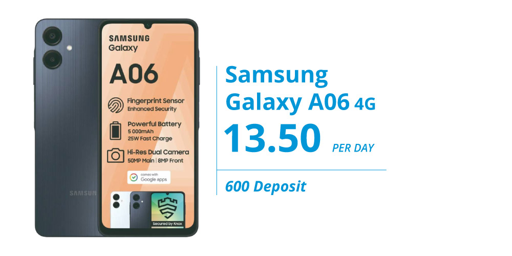 Samsung Galaxy A06 on Easy2Own
