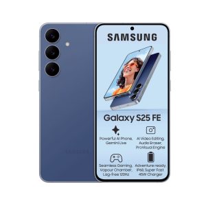 Samsung Galaxy S25 FE in Blue