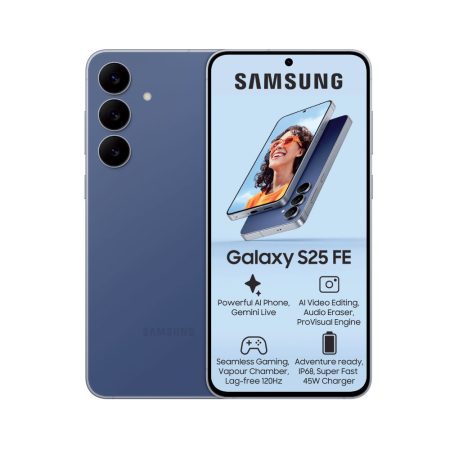 Samsung Galaxy S25 FE in Blue