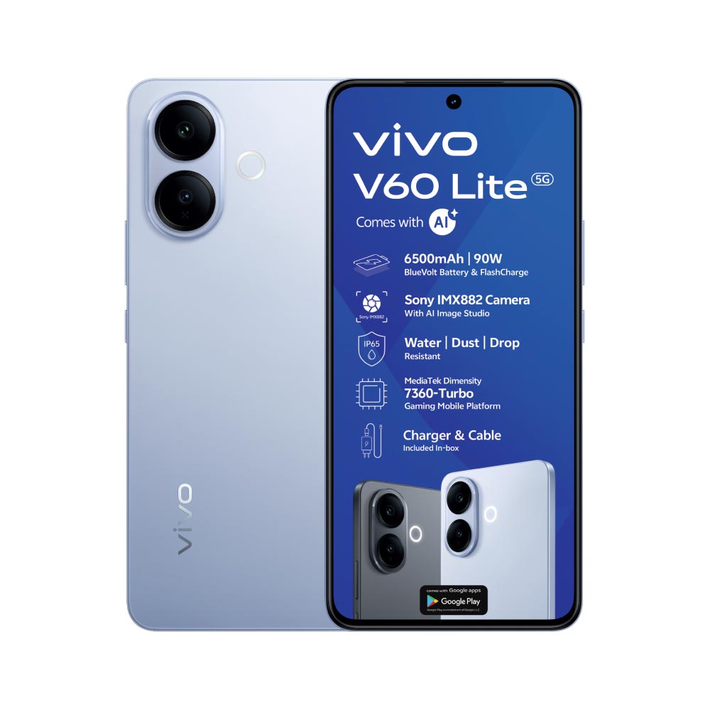 VIVO V60 Lite 5G 256GB 8GB Dual SIM Cellucity