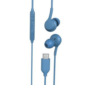 Boompods Digibuds with USB-C Connector in blue