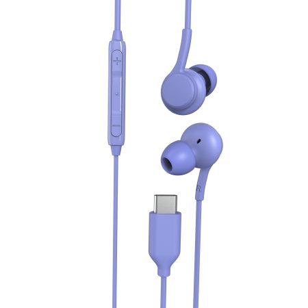 Boompods Digibuds with USB-C Connector in purple