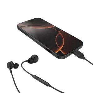 Digibuds in phone in black