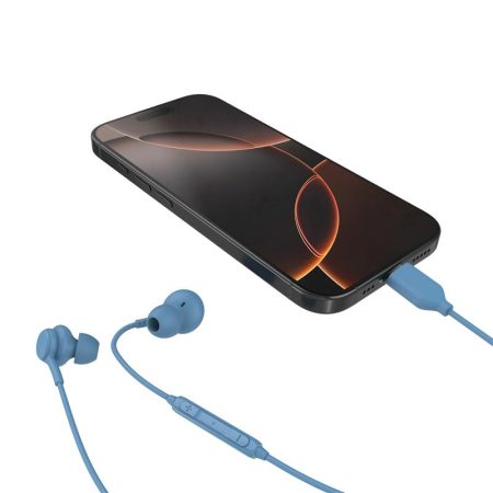 Digibuds in phone in blue