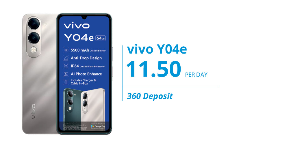 Vivo Y04e on Vodacom Easy 2 Own