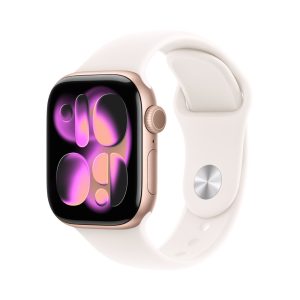 Apple-Watch-Series-11-42mm-Rose-Gold-Aluminum-Light-Blush-Sport-Band