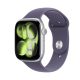 Silver Aluminium Case with Purple Fog Sport Band - M/L