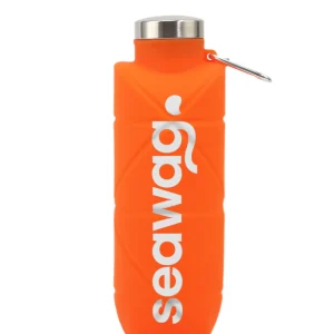 Seawag Foldable Water Bottle in Orange