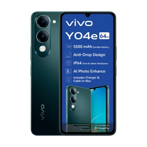 Vivo Y04e in green