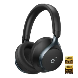 Soundcore Space One ANC Bluetooth Over-Ear Headphones in Black