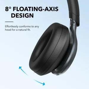 Soundcore Space One Headphones - floating axis design Soundcore Space One Headphones - floating axis design