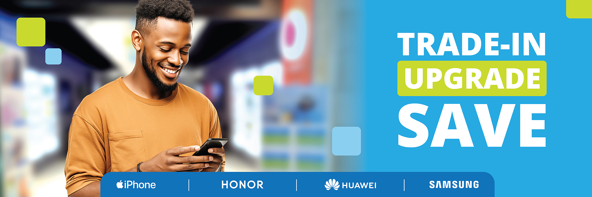 Cellucity Trade-in and Save banner