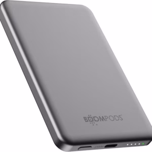 Boompods PowerSnap 5000mAh Magnetic Powerbank - In Graphite