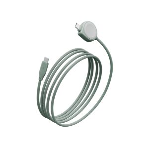 Energea Flow Duo Watch USB-C + Watch Charger in Sage