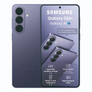 Samsung Galaxy S26 Plus in Cobalt Violet