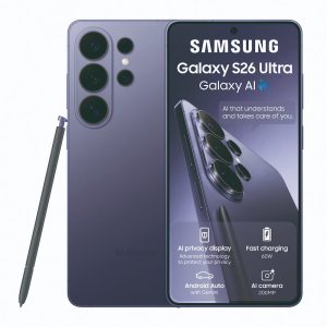 Samsung Galaxy S26 Ultra in Cobalt Violet