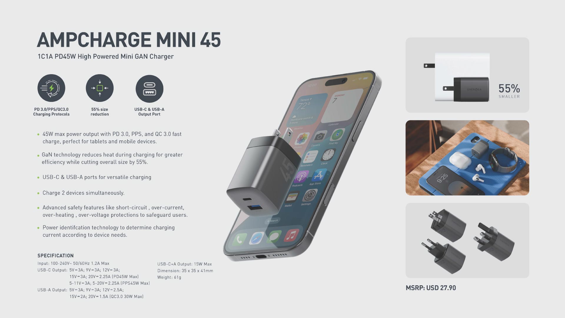 Energea Ampcharge Mini Infographic