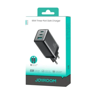 JOYROOM JR-TG10 65W GaN 3-Port Fast Charger - Packaging