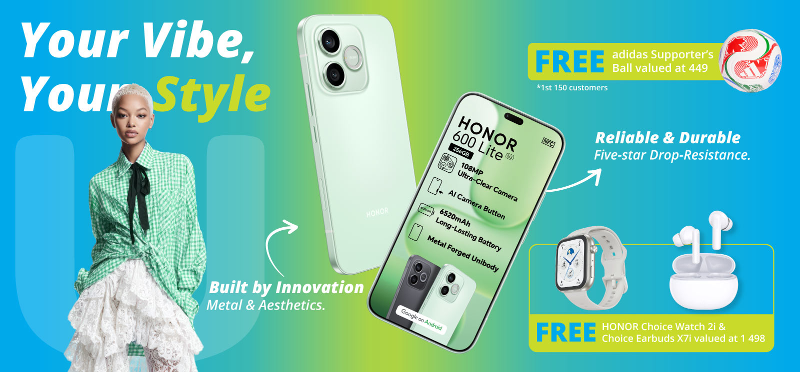 Homepage featured banner - Honor 600 lite - Hero Deal - May 2026