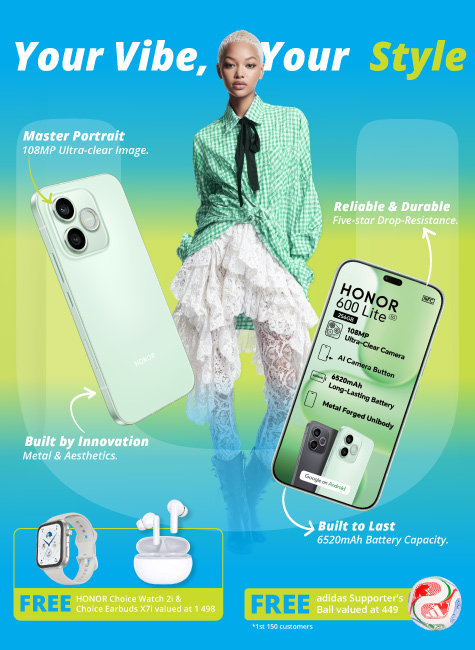 Homepage featured banner - Honor 600 lite - Hero Deal - May 2026