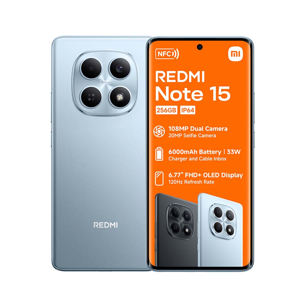 Redmi Note 15 256GB 4G @ R499 x 36 on Red Flexi 320 Plan | Cellucity