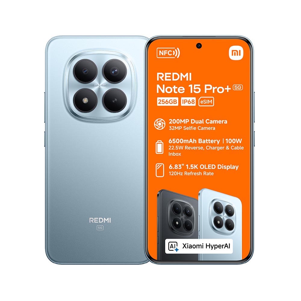 Redmi Note 15 Pro+ 256GB 5G @ R679.00 x 24 on Red Flexi 245 Plan