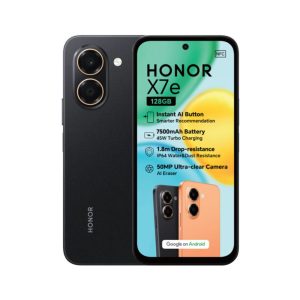 Honor X7e in black
