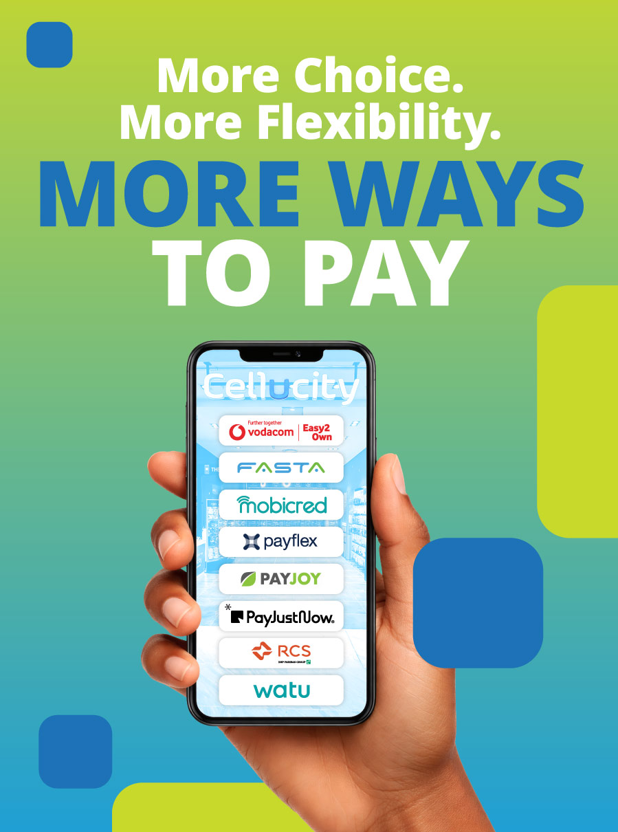 Cellucity More Ways To Pay