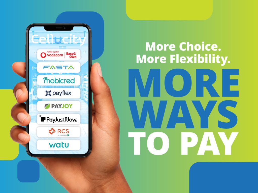 Cellucity More Ways To Pay