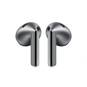Samsung Galaxy Buds 3 - back view - silver